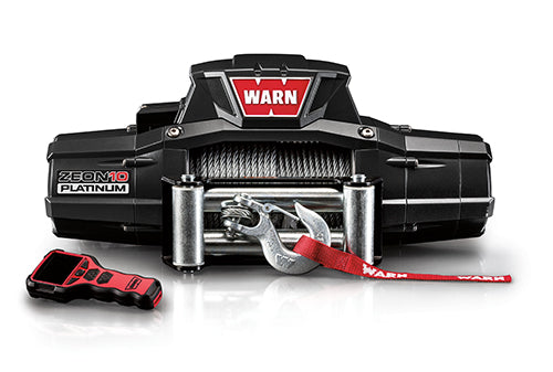 Warn Zeon Platinum 10K Winch with Wire Rope - 12V