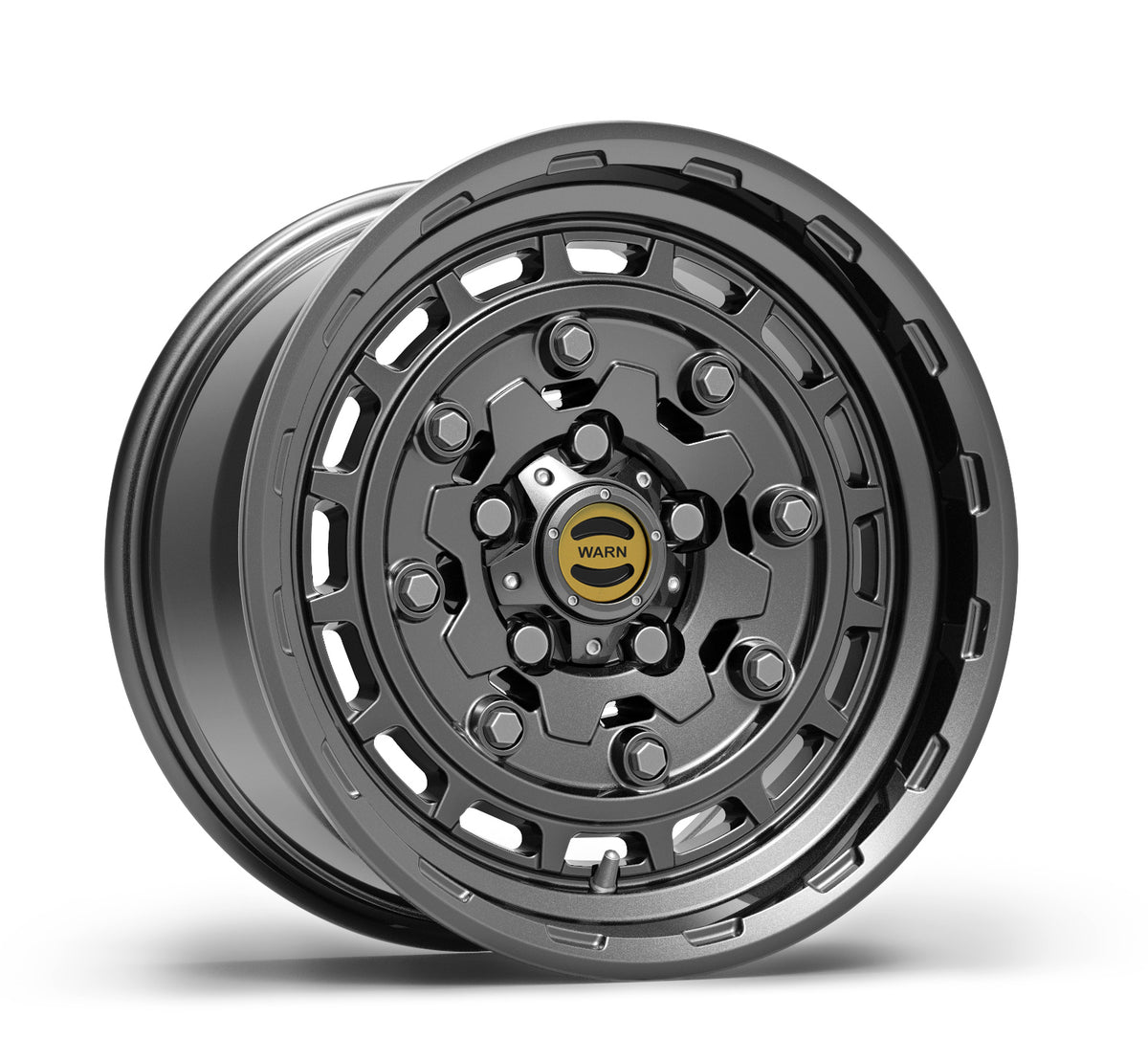 Warn Epic Wheel - Jackhammer Gunmetal Grey