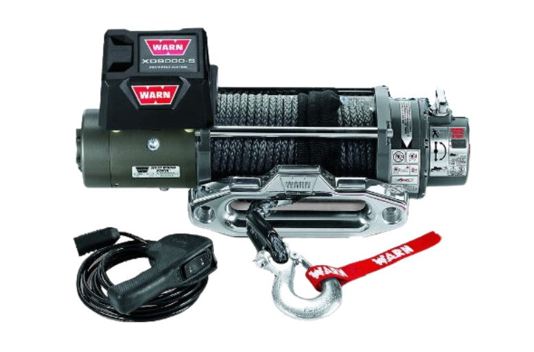 Warn XD9000-S 12V Winch 9000 lb Capacity Synthetic Rope