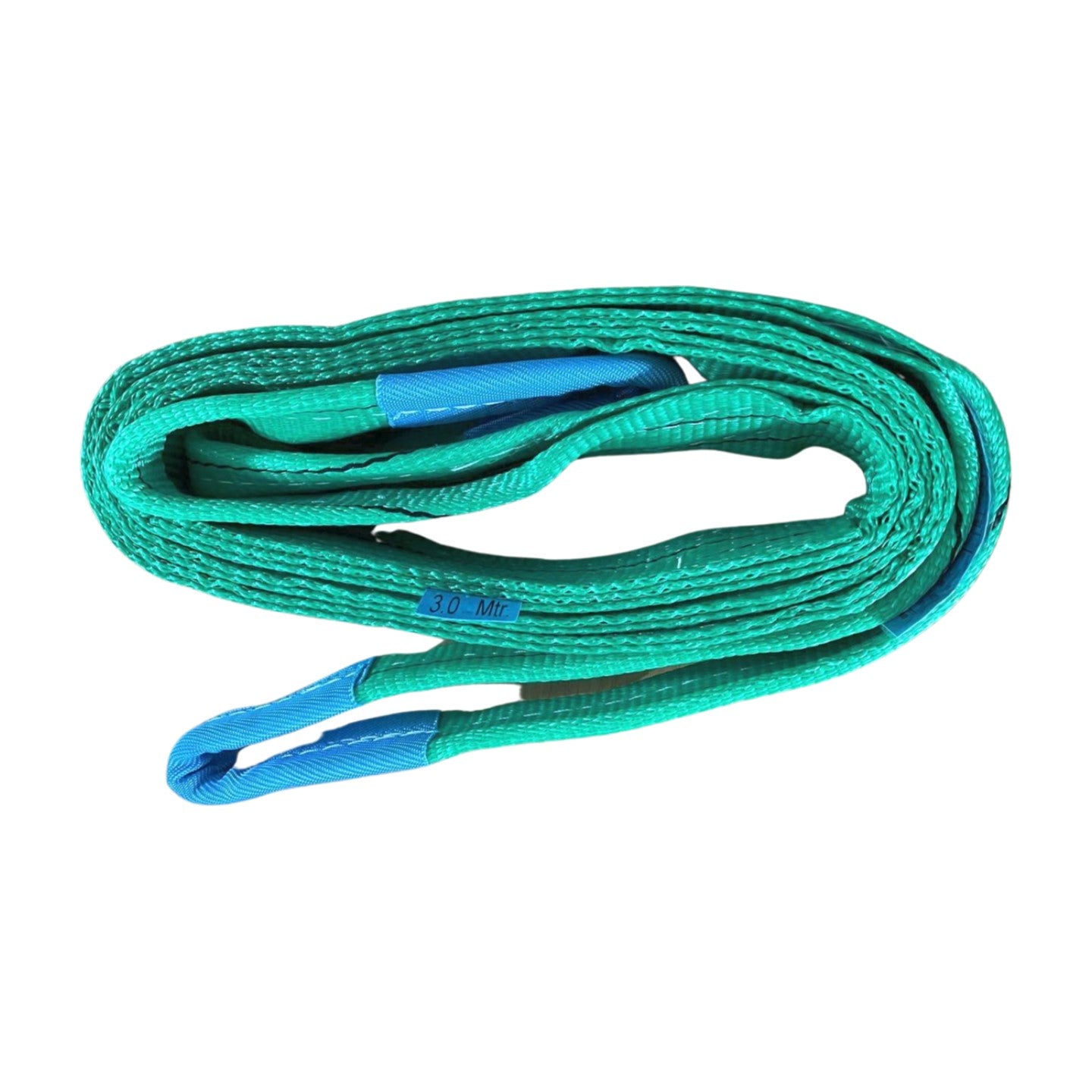 Flat Duplex Sling, 2t, 60mm wide, Green