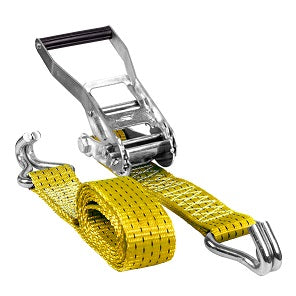 Ratchet Lashing - 2 part:  10t, Yellow